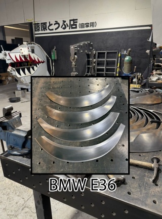 KOMPLET POSZERZEŃ BMW E36 COUPE/SEDAN/TOURING/CABRIO