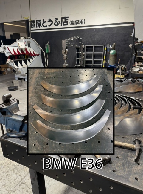 KOMPLET POSZERZEŃ BMW E36 COUPE/SEDAN/TOURING/CABRIO