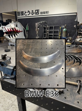 NADKOLA POSZERZANE PRZEDNIE BMW E36 COUPE/SEDAN/TOURING/CABRIO/COMPACT