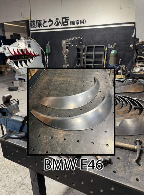 NADKOLA POSZERZANE PRZEDNIE BMW E46 COUPE/SEDAN/TOURING/COMPACT