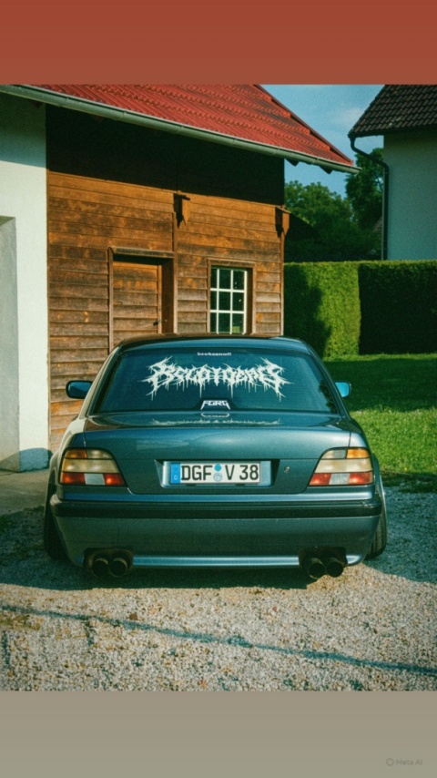NADKOLA POSZERZANE TYLNE BMW E38