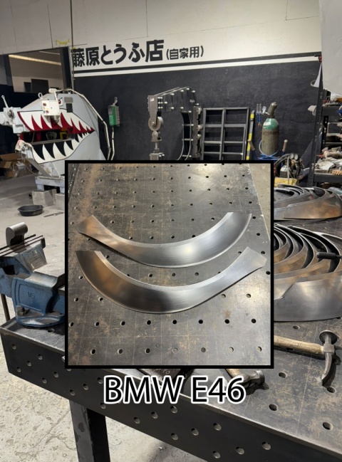 NADKOLA POSZERZANE TYLNE BMW E46 SEDAN/TOURING